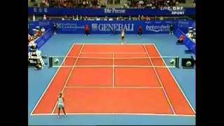 Ana Ivanovic vs Tamira Paszek 2005 Linz Highlights [upl. by Oniliuqnart131]