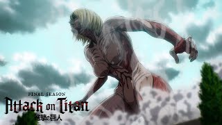 The Female Titan Returns  Attack on Titan Final Season [upl. by Burtie]