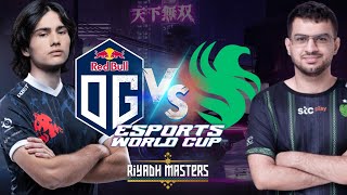 Riyadh Masters x EWC  OG vs FALCONS  DOTA 2 [upl. by Oinotna889]