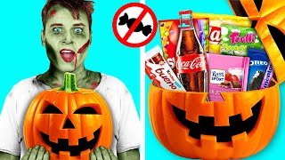 Comment se Faufiler Des Bonbons en Une fête dHalloween  Situations Alimentaires Amusantes Fun Tun [upl. by Jedediah]