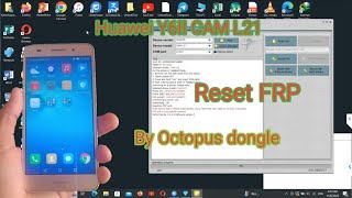 Huawei Y6II CAM L21 Reset FRP One click By Octoplus Dongle [upl. by Okia]