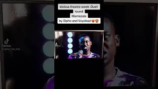 Sipho and vuyokazi take Idols theatre week Duet round  Idols SA 2023 [upl. by Naginnarb]