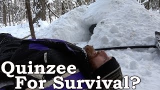 How To Build A Quinzee or Snow Cave  All You Need To Know [upl. by Finzer471]