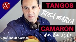 COMO TOCAR ROSA MARIA CAMARON DE LA ISLA Jerónimo de carmenGuitarra Flamenca [upl. by Levona]