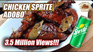 CHICKEN SPRITE ADOBO 🍗 UULIT KA SA SARAP A MUST TRY [upl. by Isidore652]