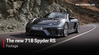 【The new 718 Spyder RS  駕馭體驗】 [upl. by Ennairod]