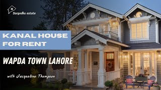 Wapda Town Phase 1 Lahore Kanal House for Rent [upl. by Penney]