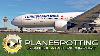 Planespotting Istanbul Ataturk Airport 2019  4K MSFS in 2024  RTX 3090 [upl. by Crescin]