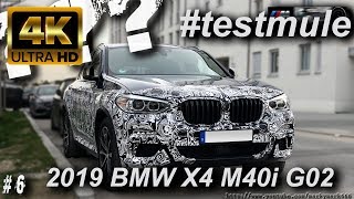 2019 BMW X4 M40i G02 Test Mule spotted 4k [upl. by Philip475]