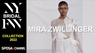 Mira Zwillinger Collection 2022 Winds of Wonder  New York Bridal Fashion Week 2022 [upl. by Cutlor]