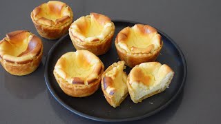 Crispy and Delicious Baked Cream Cheese Tarts  Quick and Easy Recipe [upl. by Kresic]