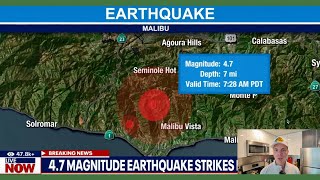 Aardbeving in Malibu Los Angeles [upl. by Wendell]