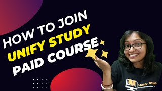 how to join unify Study Paid Course ugcnetpaper1 ugcnet ugcnet2024 unifystudy [upl. by Snebur]