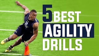 5 Best Agility Drills For Speed [upl. by Arodoeht]