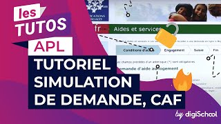 APL  tutoriel simulation de demande CAF [upl. by Charbonneau]