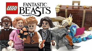 LEGO Fantastic Beasts Newts Case of Magical Creatures review 2018 set 75952 [upl. by Amick]