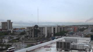 Así se ve el cielo en el centro de Maracaibo luego de la lluvia [upl. by Cyb210]