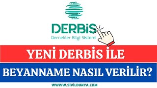 Yeni DERBİS ile Beyanname Nasıl Bildirilir [upl. by Nawuj]