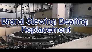 brand slew ring bearing replacement design [upl. by Salokcin]