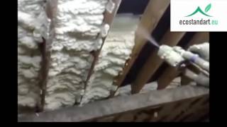 Polyurea waterproofing and thermal insulation [upl. by Erdua232]