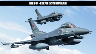 DCS World F16C Kokpit Enstrümanları [upl. by Acissehc323]