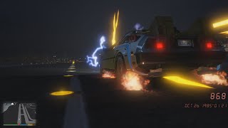 GTA V Time Travel V Mod  Video 04  Testing RC mode Back to the Future [upl. by Idelia886]