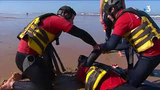 Formation de sauveteurs en mer à La Tremblade [upl. by Careaga]