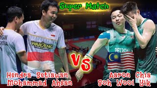 Fantastic 🔴 Aaron ChiaSoh Wooi Yik MAS vs INA Mohammad AhsanHendra Setiawan Badminton [upl. by Velleman395]