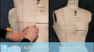 How to drape a Princess Bodice [upl. by Sik]