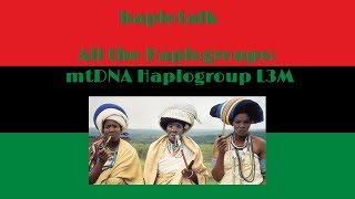 All the Haplogroups mtDNA L3M E0018 [upl. by Bartlet]