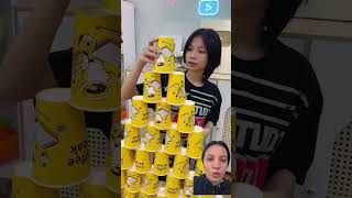 Bardak oyunu gift diy prank comedy lns automobile keşfet challenge amazing shorts30 like [upl. by Aicener]