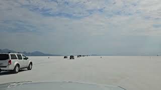 2024 Bonneville Speedweek  Taking A Ride Down The Long Course After The Drivers Meeting Today [upl. by Barker]