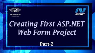 02  How To Create First ASPNET Web Forms Project In Visual Studio  Web Forms HindiUrdu [upl. by Moreen]