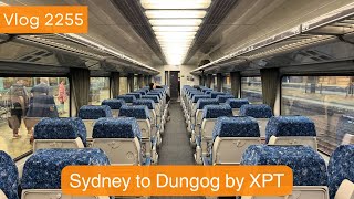 Sydney Trains Vlog 2255 Sydney to Dungog by XPT [upl. by Sorvats365]