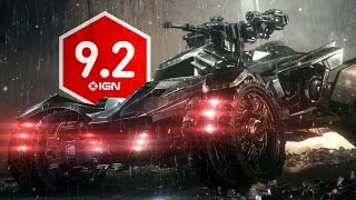 Batman Arkham Knight Review Discussion 2  The Controversial Batmobile [upl. by Ettevol724]