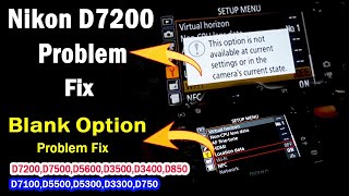 Nikon D7200 Wifi Not Working  Wifi Not Available Problem Fix  Pk Studio Kota [upl. by Genisia563]