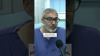 Doctor in Gaza says they are treating patients for burns from white phosphorus  SBS News [upl. by Htidirem]