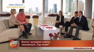 Dzień Dobry TVN  Olga Kaczyńska z rodzicami  do kogo bardziej podobna [upl. by Aitnic]