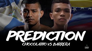 ROMAN CHOCOLATITO GONZALEZ VS ROBER BARRERA  PUNCH PERFECT PREDICTION 🥊 [upl. by Eednak]