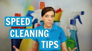 Speed Cleaning Top Tips for 2017 ⭐⭐⭐⭐⭐ [upl. by Proudlove]