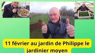 Quoi faire au 11 février au jardin de Philippe le jardinier moyen [upl. by Stearns970]