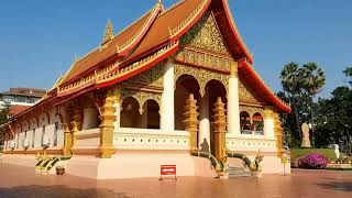 Vientiane Laos Wat Ong Teu Part 1 November 2024 [upl. by Silver]