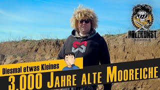 3000 Jahre alte Mooreiche bekommt einen neuen Platz  Holzkunst Scholz offiziell [upl. by Pepito]