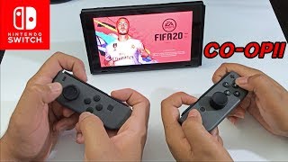 HOW to Play Switch FIFA 2020 MULTIPLAYER MODE [upl. by Marylee]