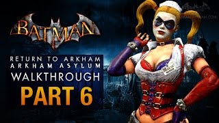 Batman Return to Arkham Asylum Walkthrough  Part 6  The Penitentiary Harley Quinn [upl. by Iniffit29]