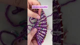 How To Modified Fishermans Rib Stitch  PART 7 [upl. by Orgalim789]