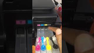 Cara reset Pinter Brother DCPJ100 “Black Ink not detect” [upl. by Dobrinsky]