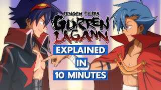 Gurren Lagann Explained in 10 Minutes [upl. by Lemrahc626]