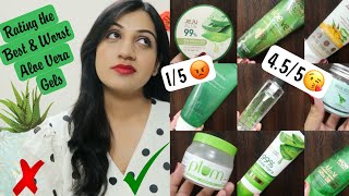 Rating 15 Best amp Worst Aloe Vera Gels I Used in 1 Year  Mini Reviews  Will I Recommend These [upl. by Sproul]