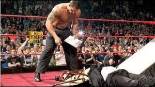 Triple H amp Batista Entrances Vengeance 2005 [upl. by Ahsaet]